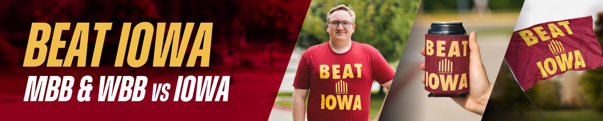 Beat Iowa MBB vs WBB vs Iowa